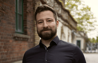 Erik Hunold im Freien